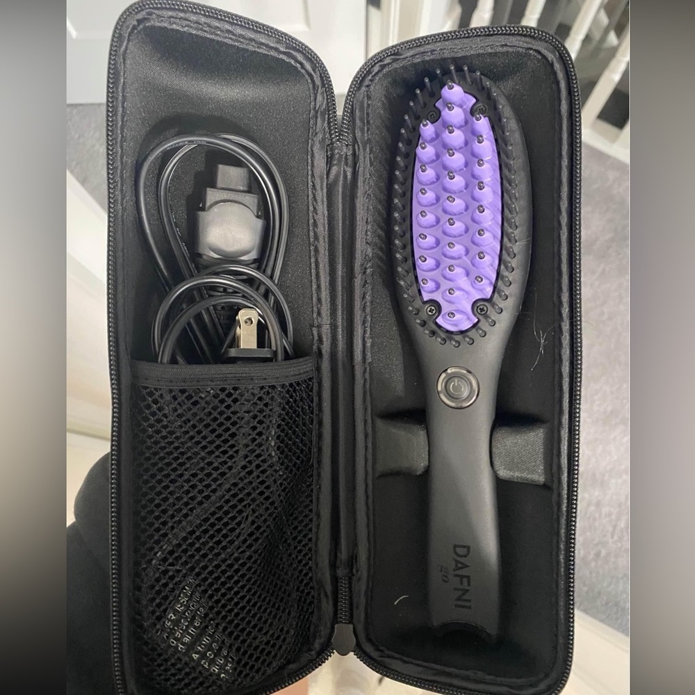 Hairbrush Straightener